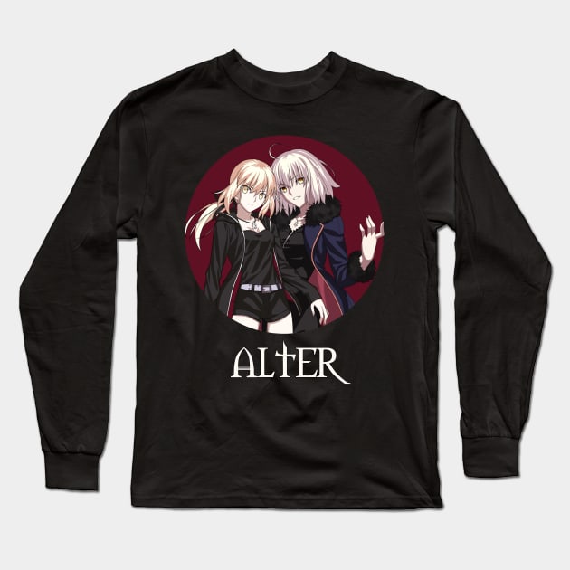 Fgo - alter Long Sleeve T-Shirt by xEmiya